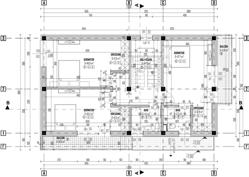 Magurele, ocazie! Vila 2022, P+1+M, 5 cam, 3 bai, mansarda open space